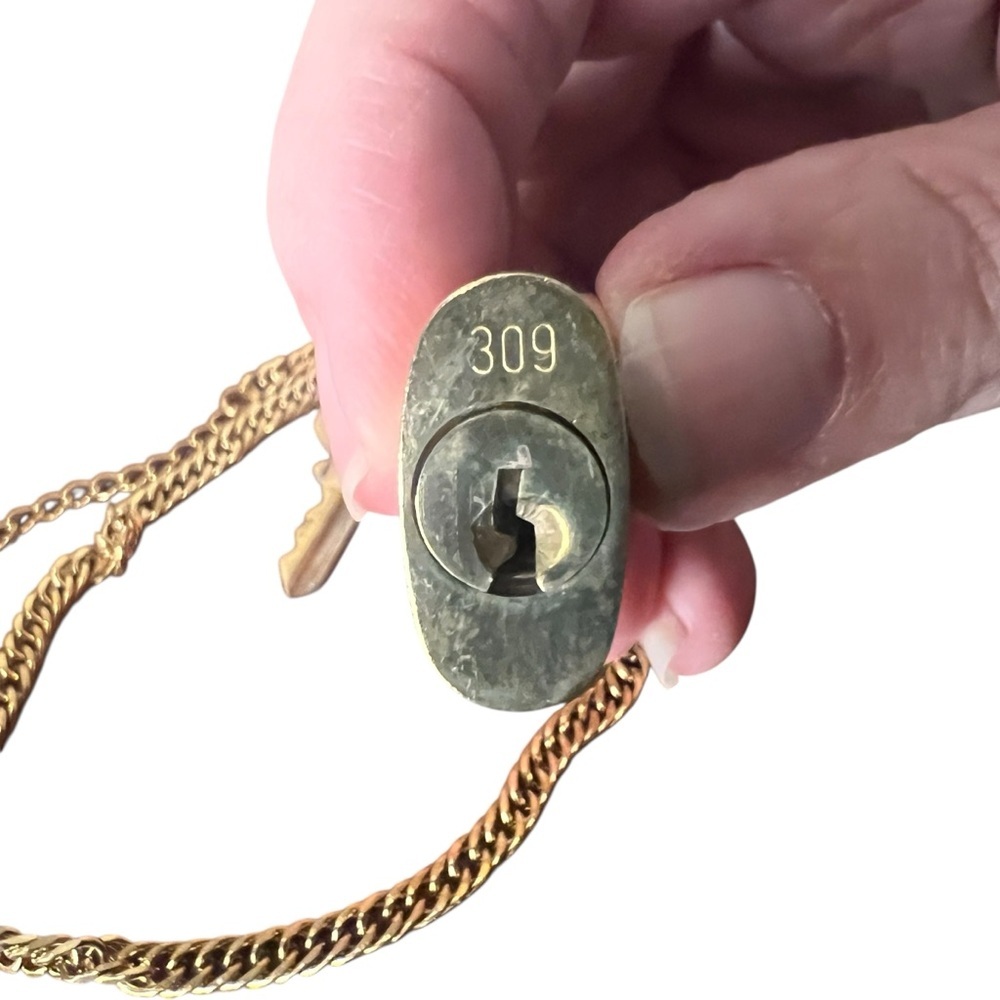 Louis Vuitton Necklace with Lock and Key Lock #309 - Picture 2 of 10